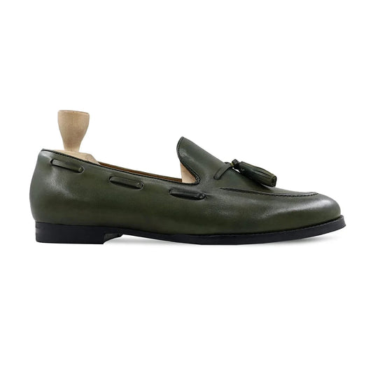 Noirtide Bespoke Mens Leather Loafers