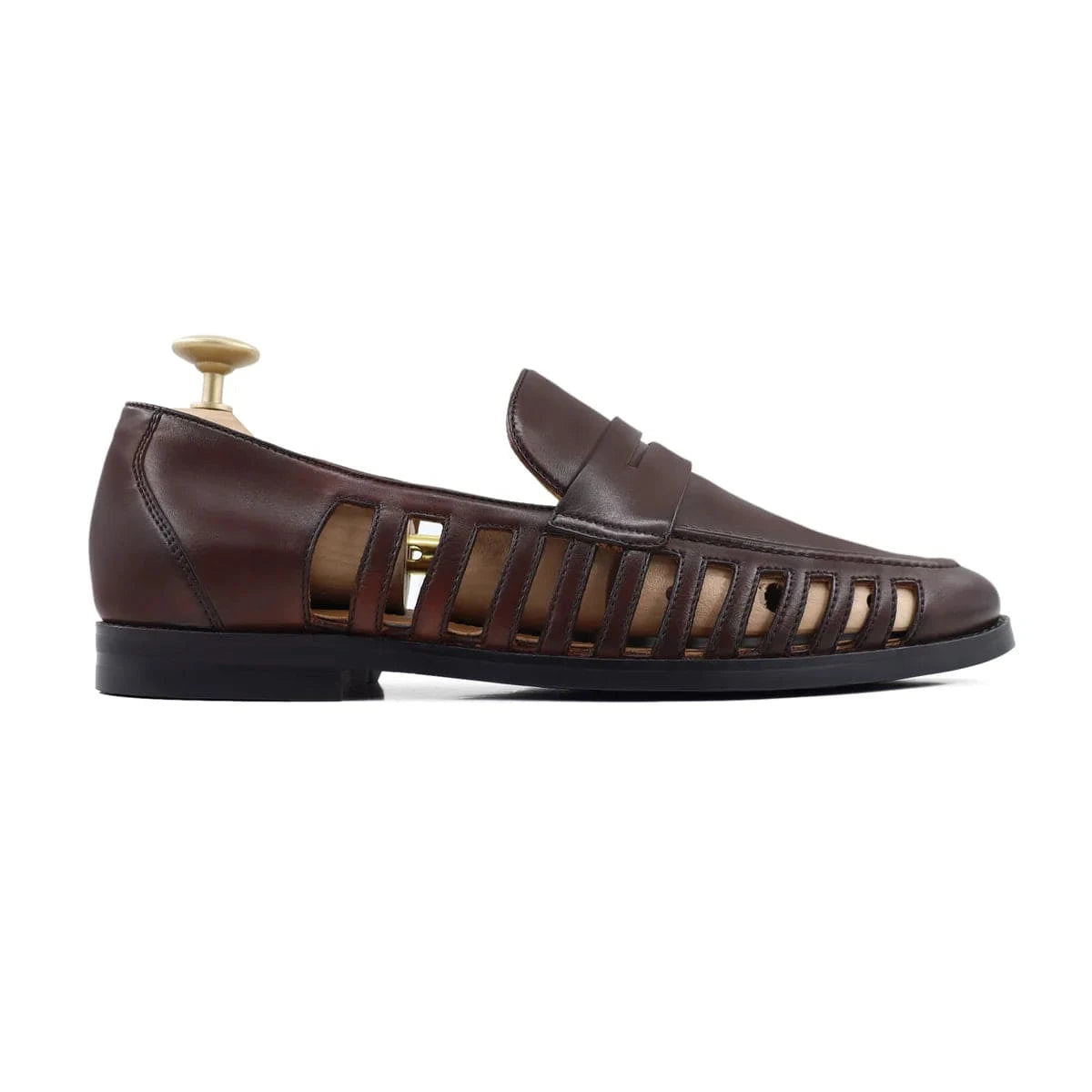 Noirtide Bespoke Mens Leather Loafers