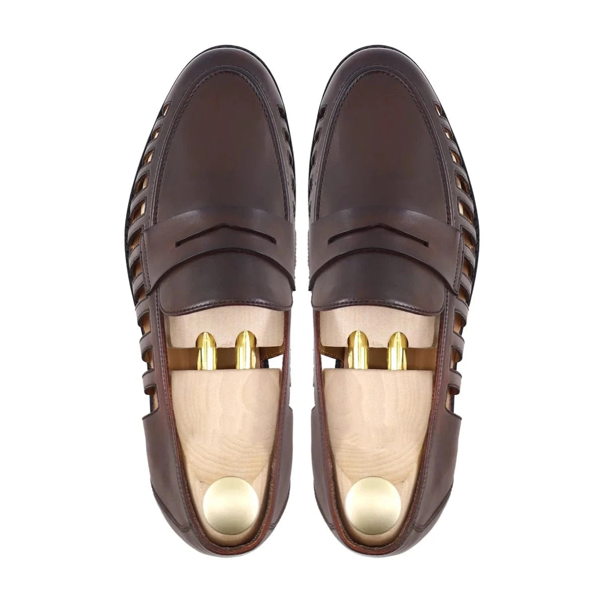 Noirtide Bespoke Mens Leather Loafers