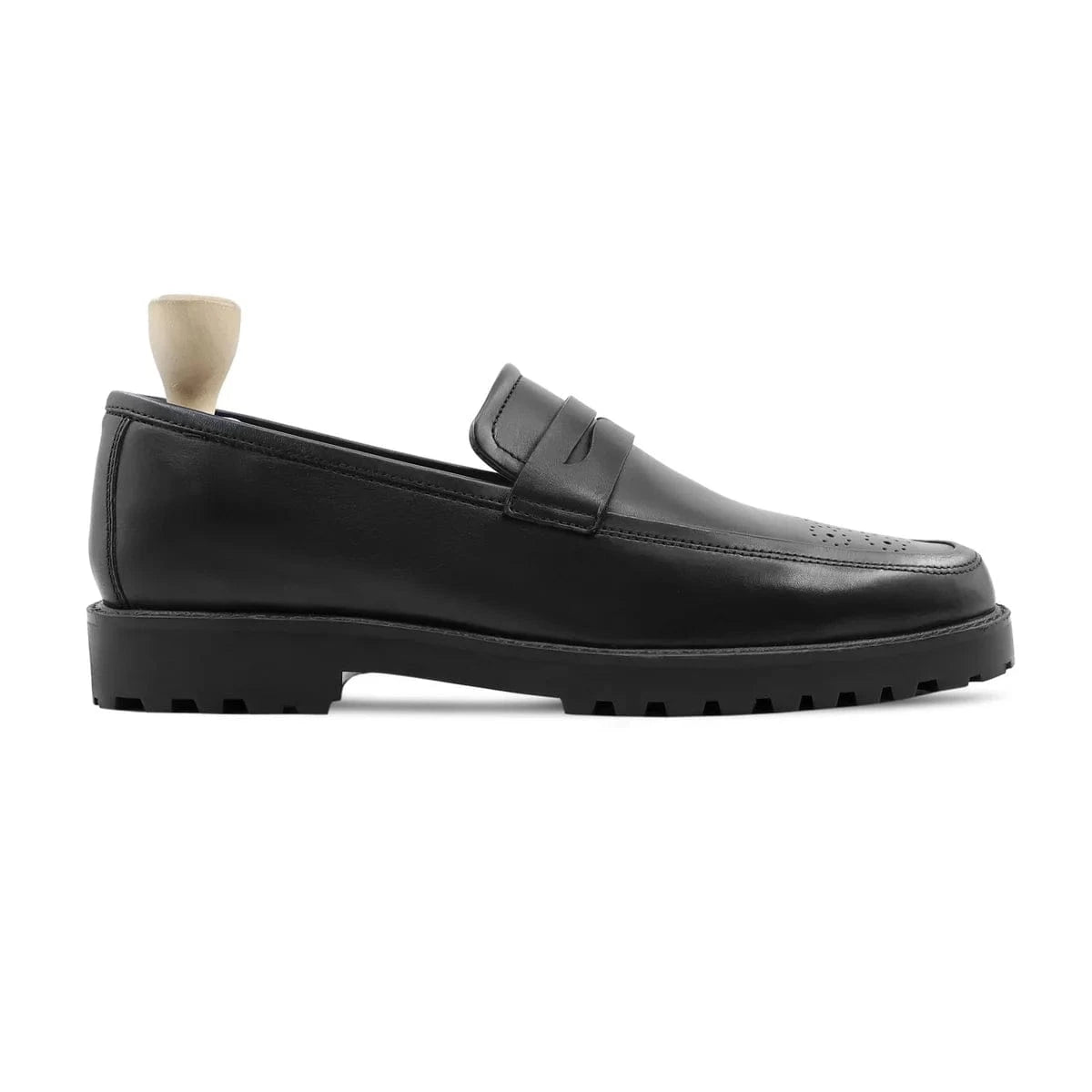 Noirtide Bespoke Mens Leather Loafers