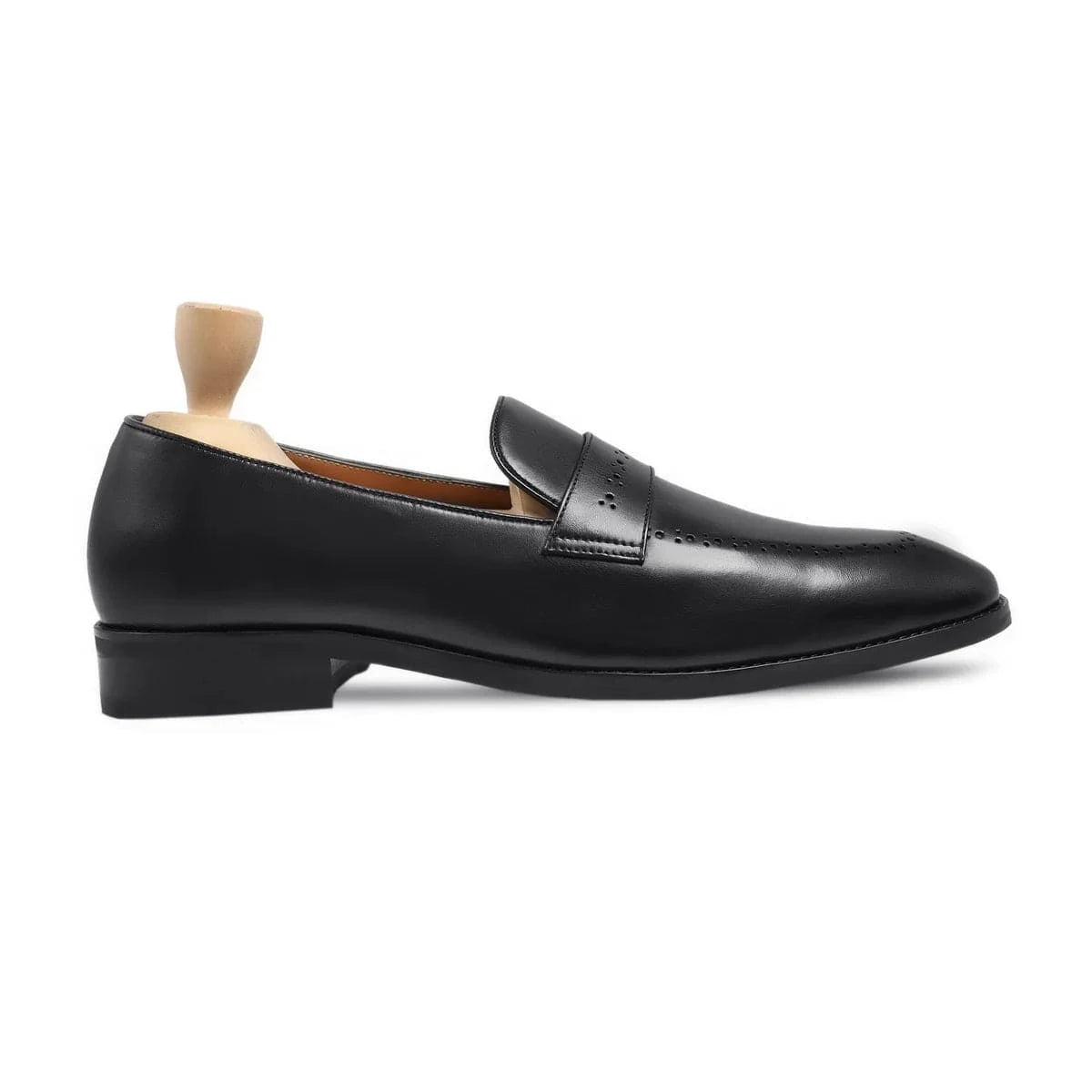 Noirtide Bespoke Mens Leather Loafers