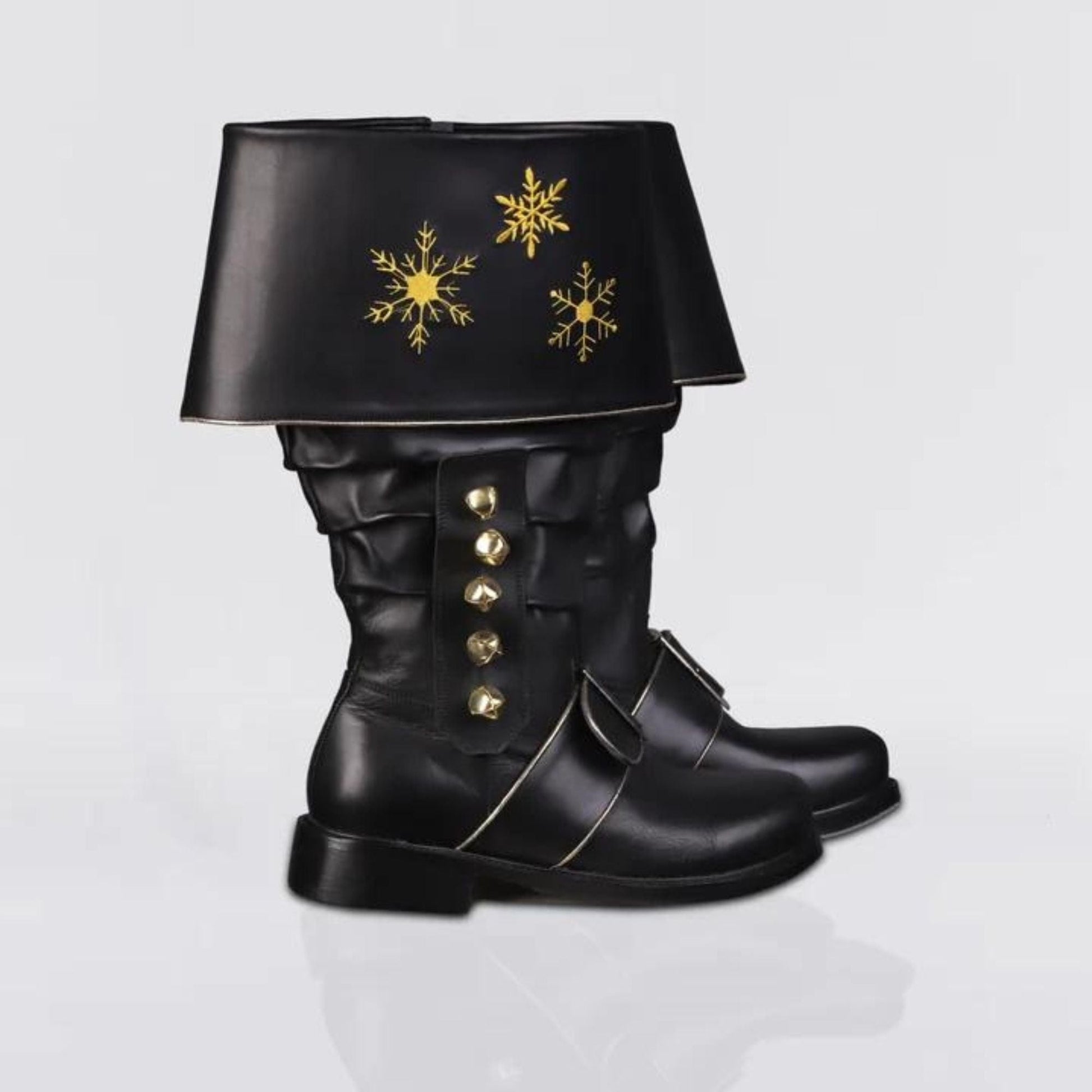 noirtide Custom-Made Embroidery Santa Calus Boots