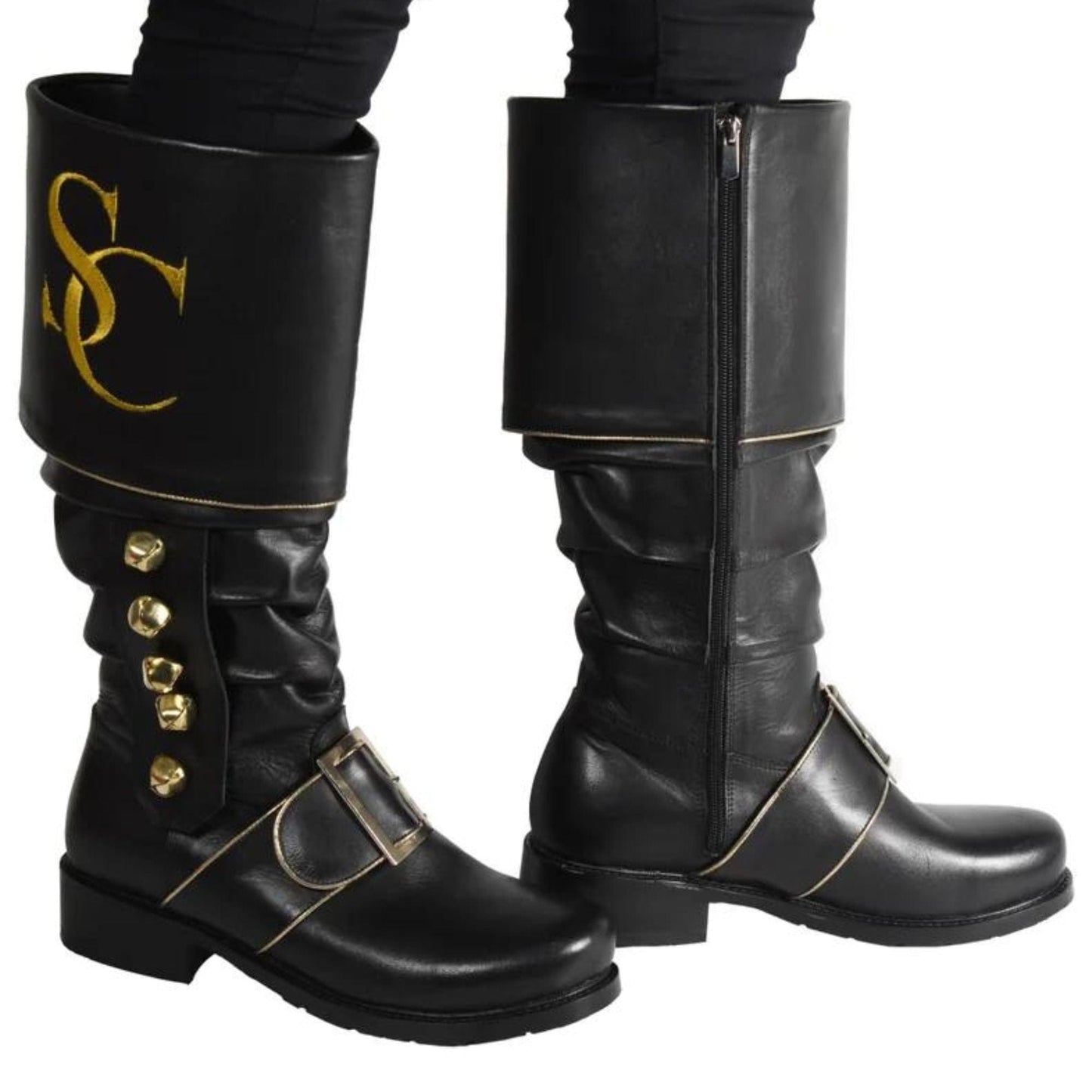 noirtide Custom-Made Embroidery Santa Calus Boots