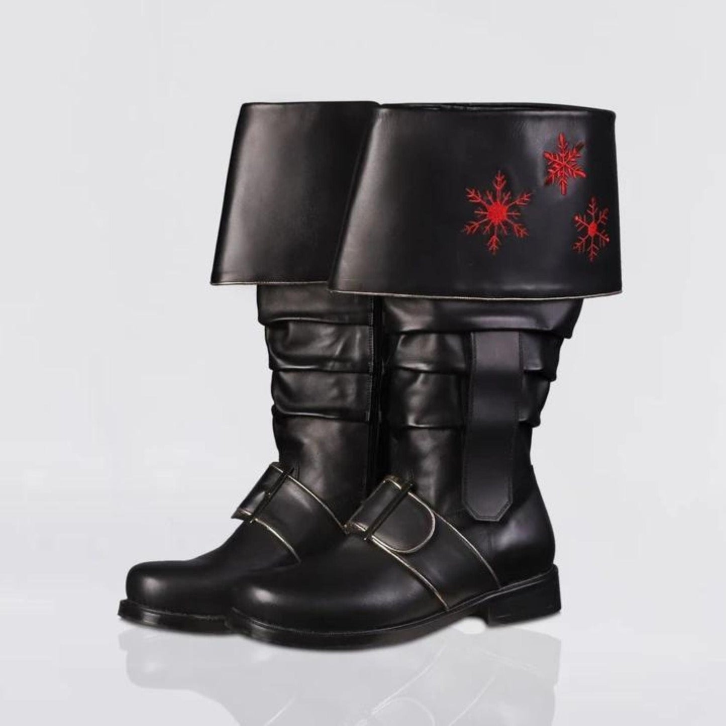 noirtide Custom-Made Embroidery Santa Calus Boots