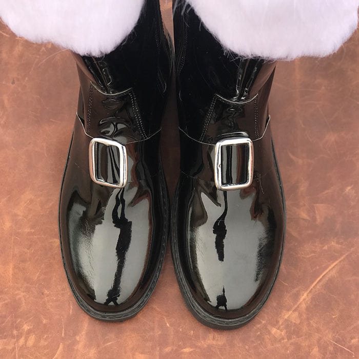 noirtide Custom-Made Santa Calus Fur Boots