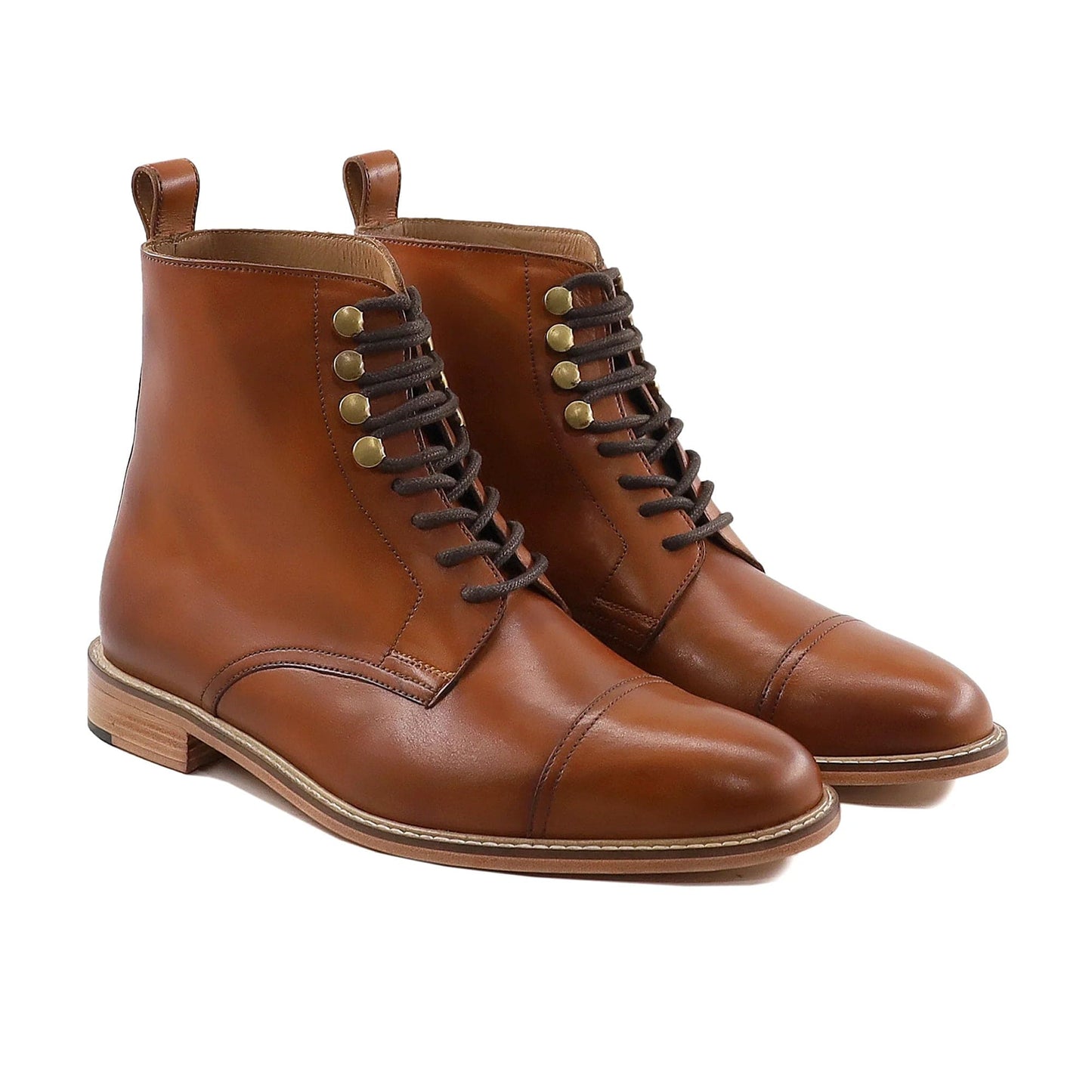 noirtide Handmade Custom Leather Boots For Men