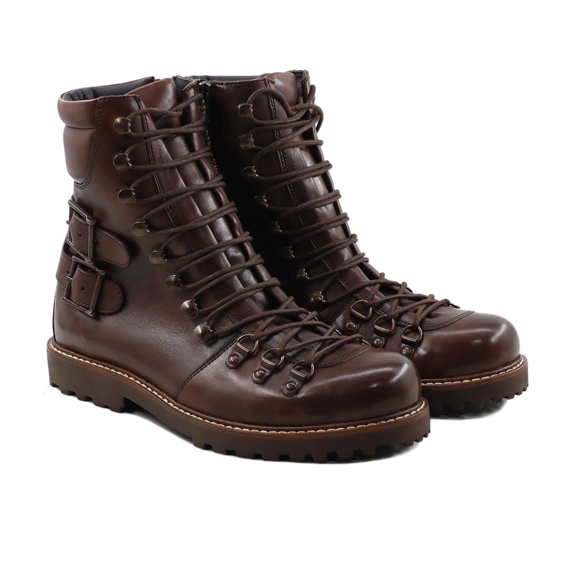 noirtide Handmade Custom Leather Boots For Men