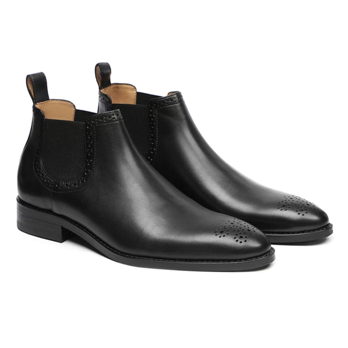 noirtide Handmade Custom Leather Chelsea Boots For Men