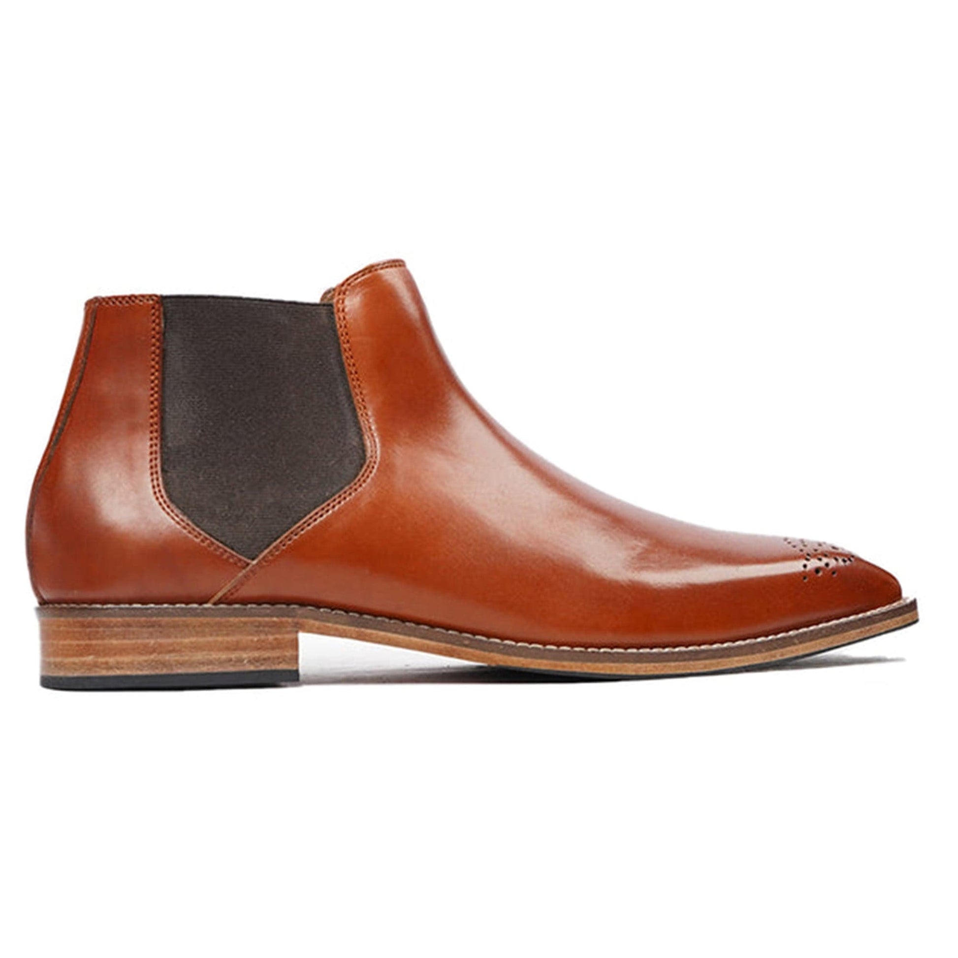 noirtide Handmade Custom Leather Chelsea Boots For Men