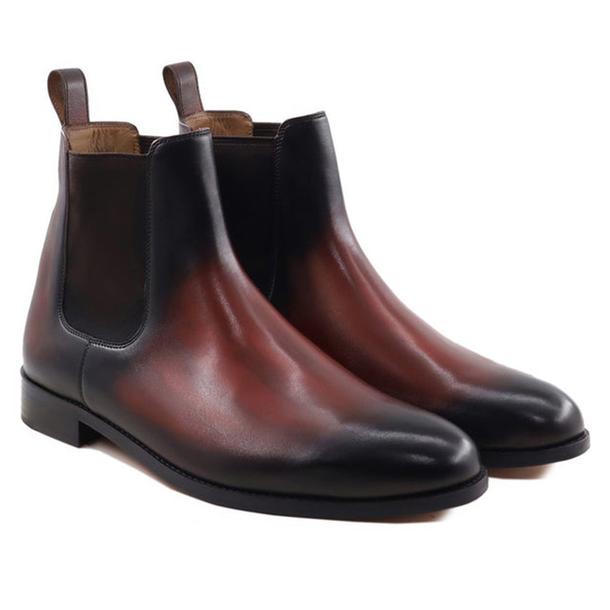 noirtide Handmade Custom Leather Chelsea Boots For Men