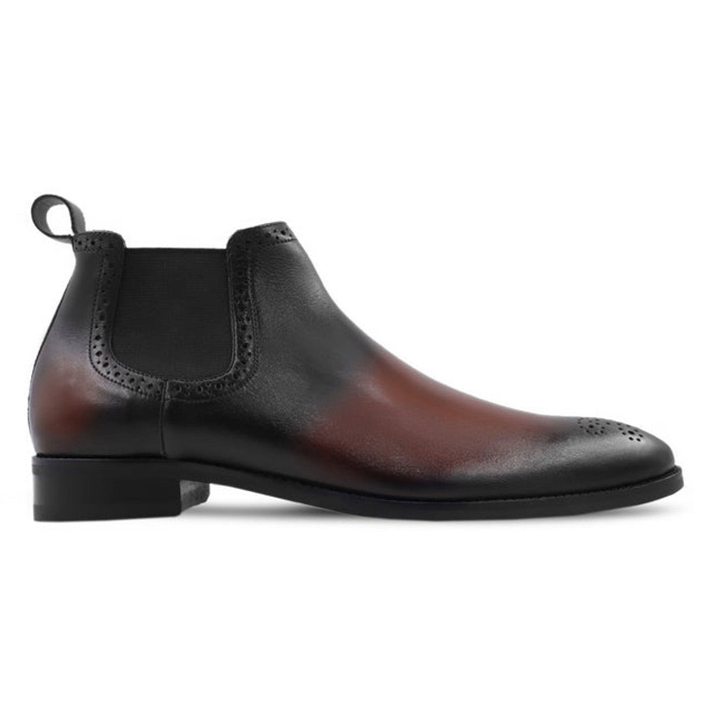 noirtide Handmade Custom Leather Chelsea Boots For Men