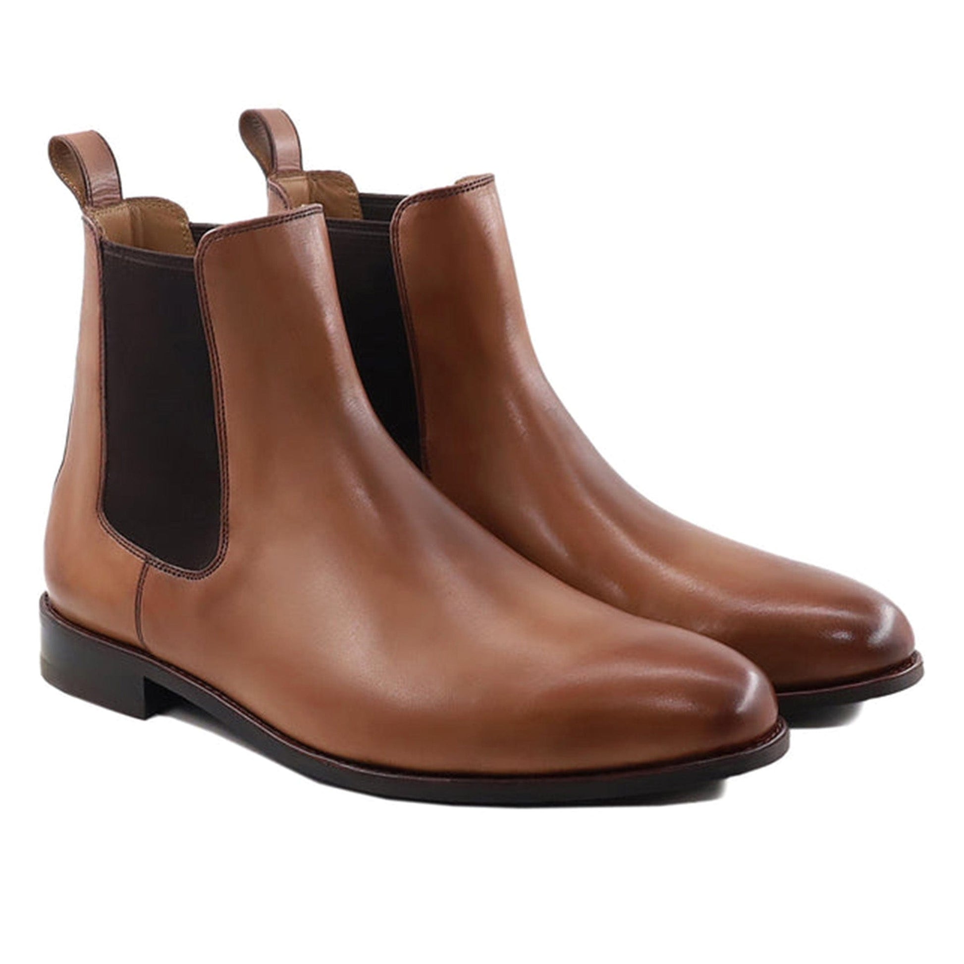 noirtide Handmade Custom Leather Chelsea Boots For Men