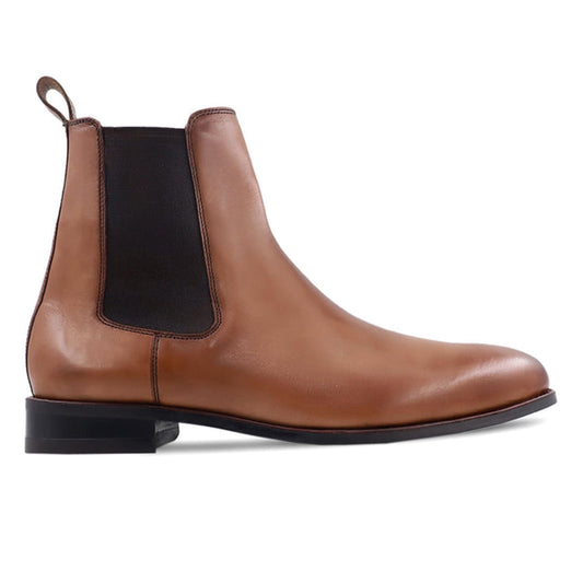 noirtide Handmade Custom Leather Chelsea Boots For Men