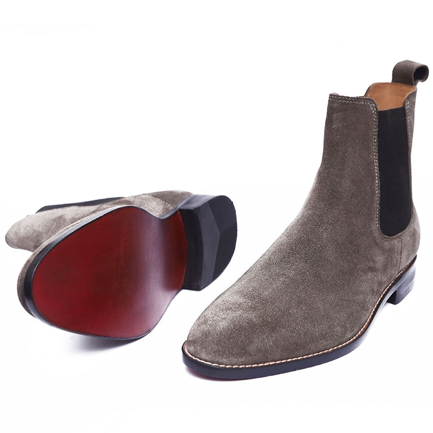 noirtide Handmade Custom Leather Chelsea Boots For Men