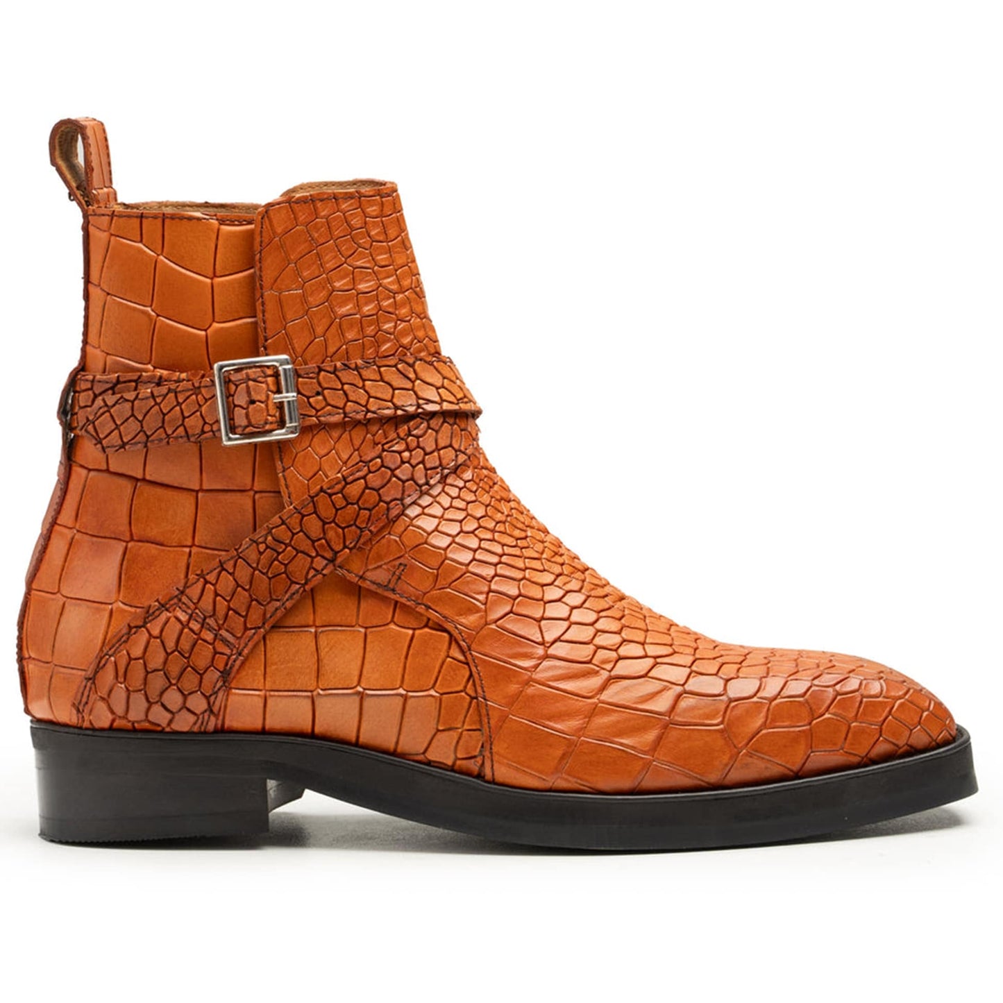 noirtide Handmade Custom Leather Crocodile Men Jodhpur Boot