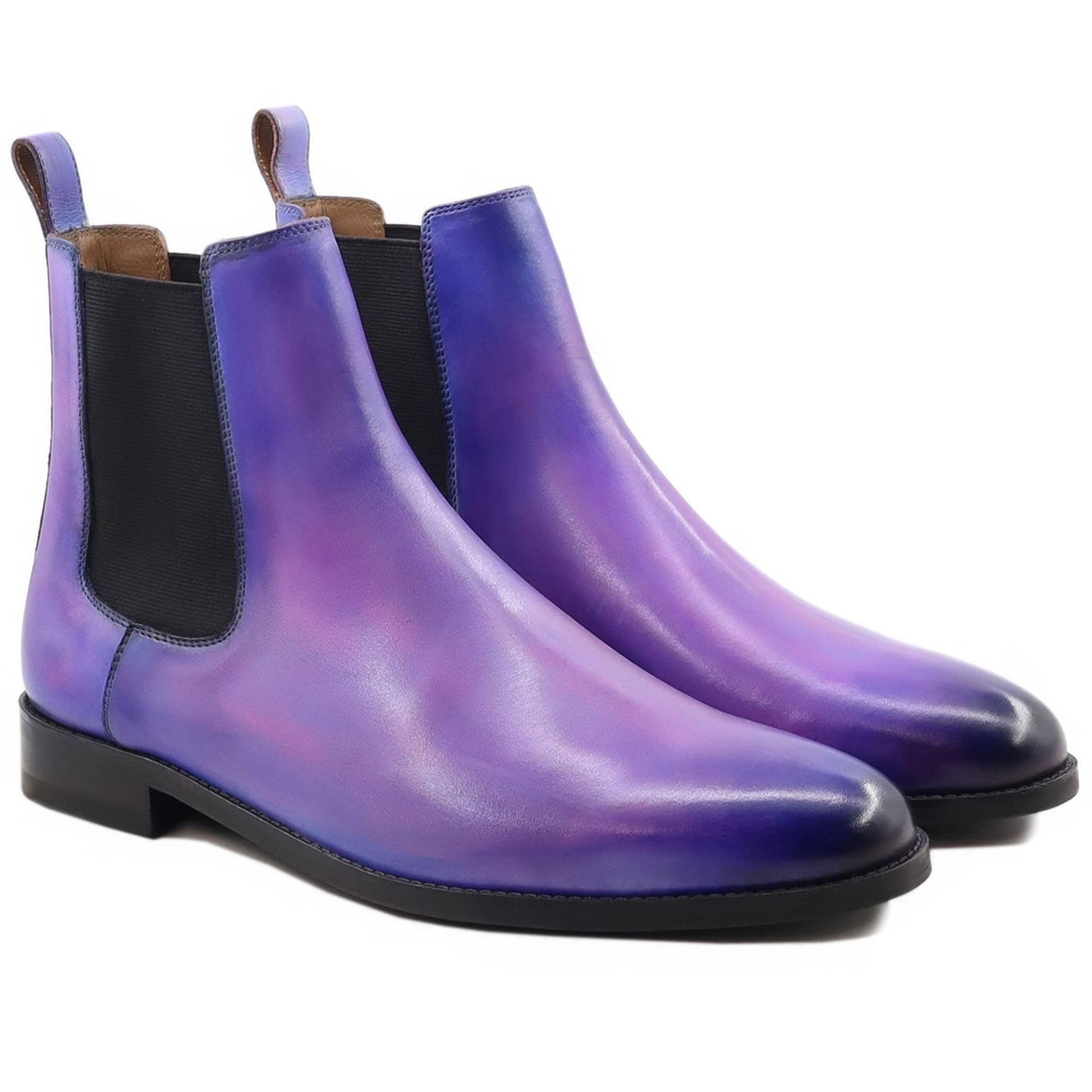 noirtide Handmade, Custom Leather Men Chelsea Boots