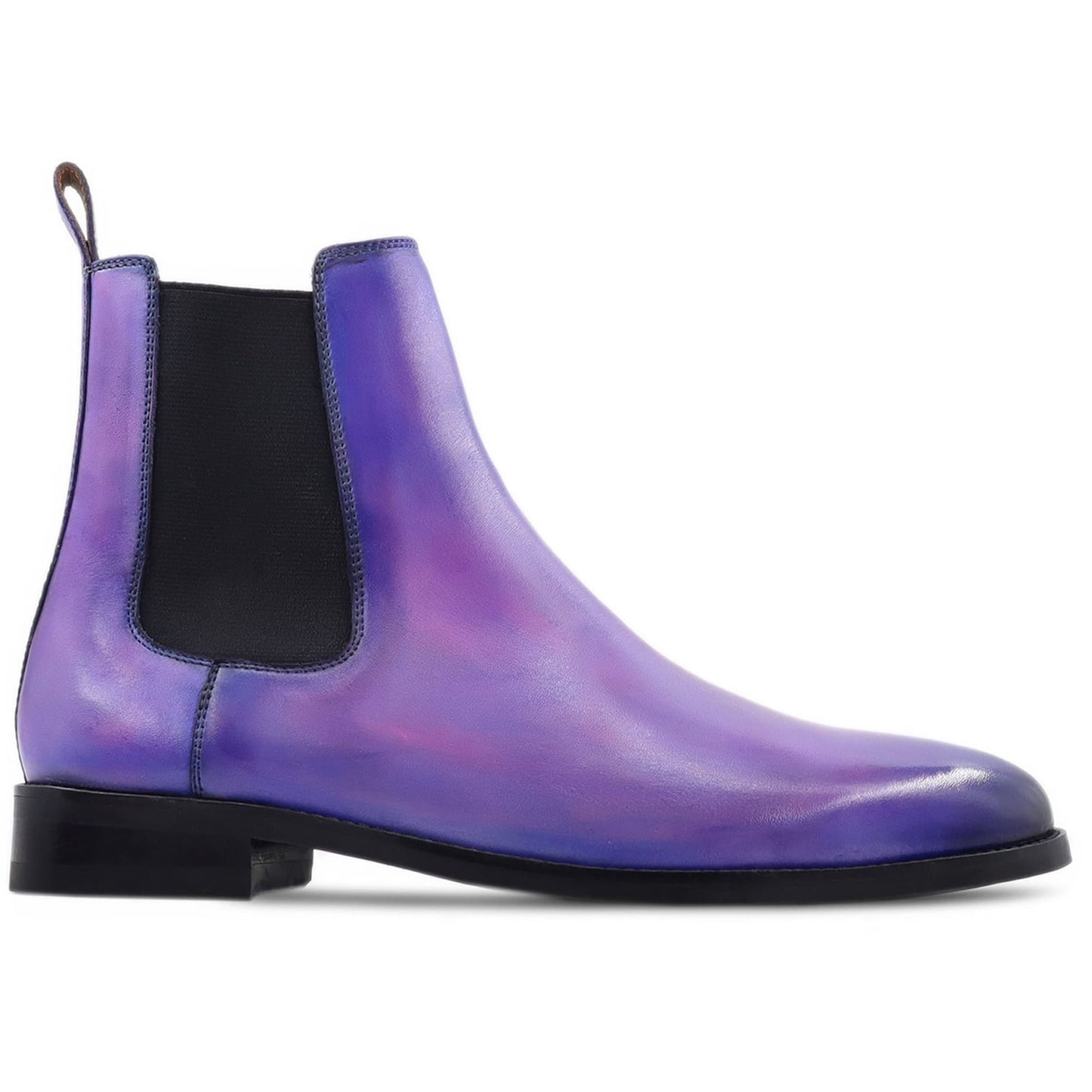 noirtide Handmade, Custom Leather Men Chelsea Boots