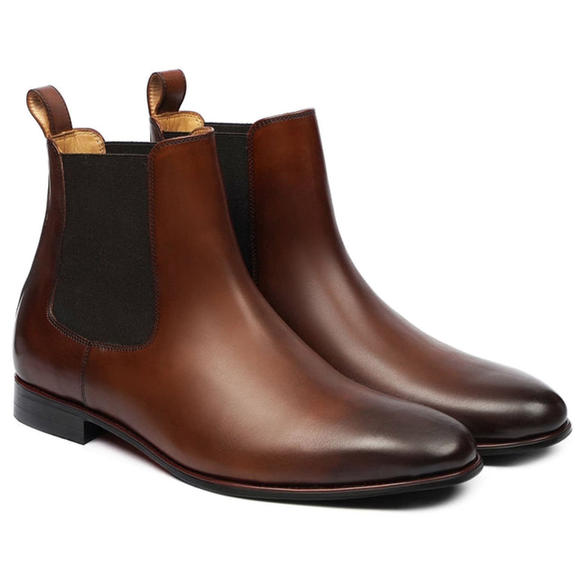 noirtide Handmade Custom Leather Men Chelsea Boots