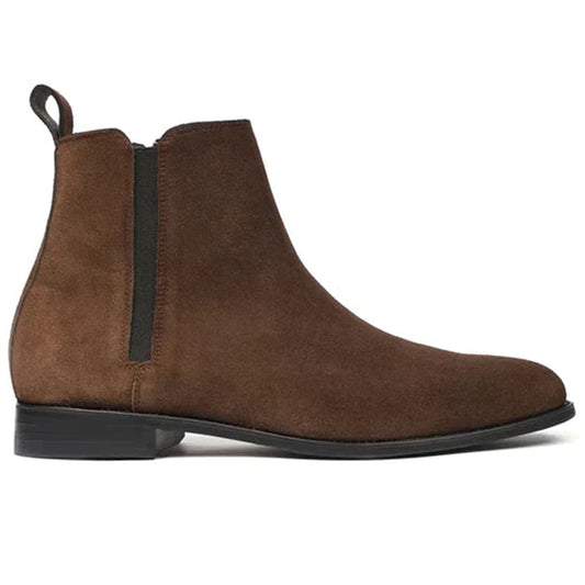 noirtide Handmade Custom Leather Men Chelsea Boots