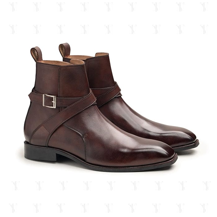 noirtide Handmade, Custom Leather Men Jodhpur Boots, Horse Riding Boots