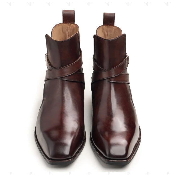 noirtide Handmade, Custom Leather Men Jodhpur Boots, Horse Riding Boots