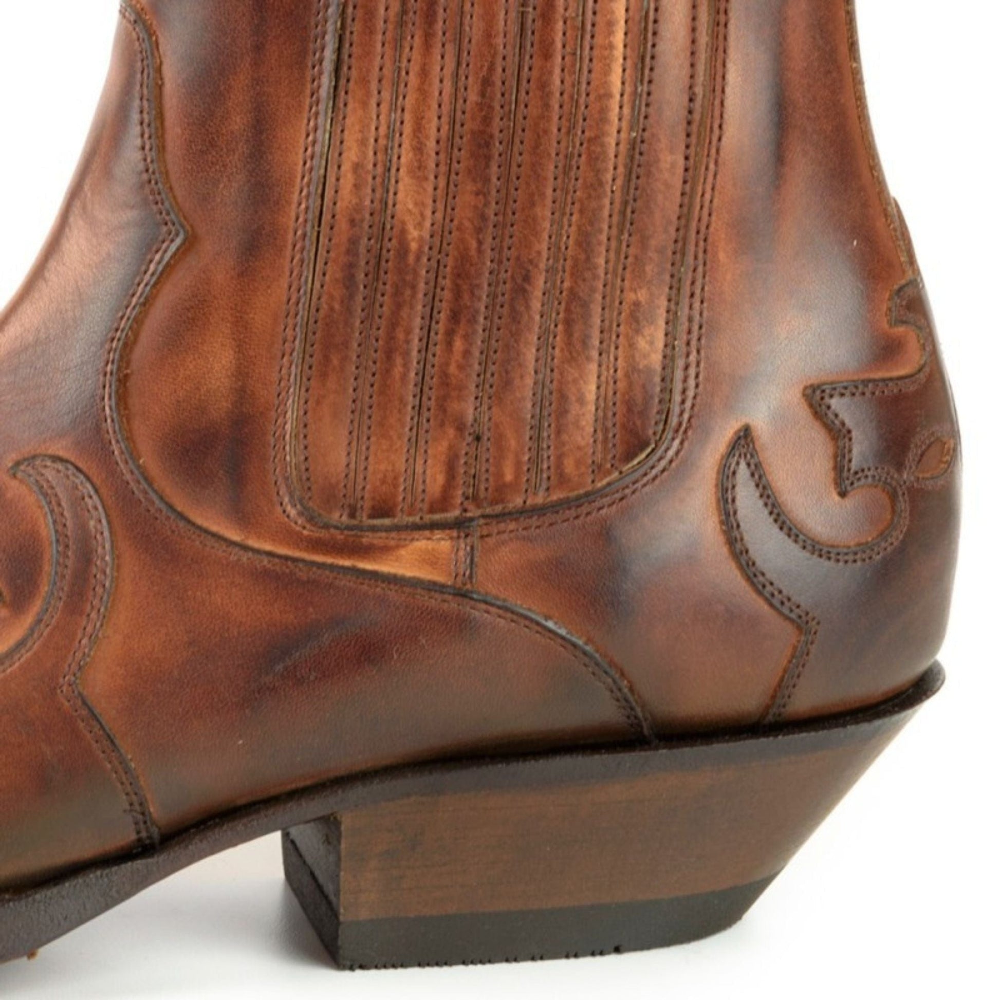 NOIRTIDE Handmade Custom Leather Mens Cowboy Boots