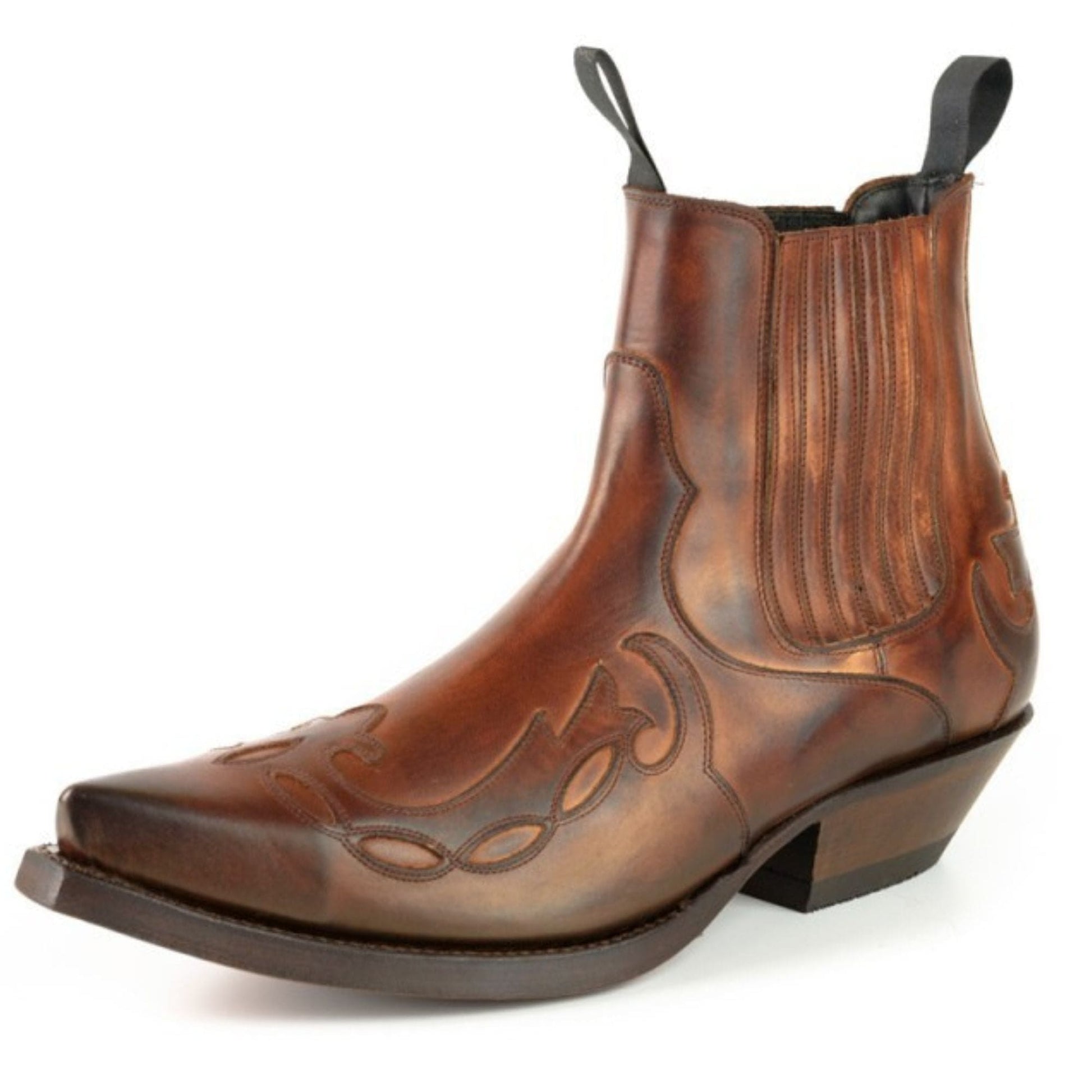 NOIRTIDE Handmade Custom Leather Mens Cowboy Boots