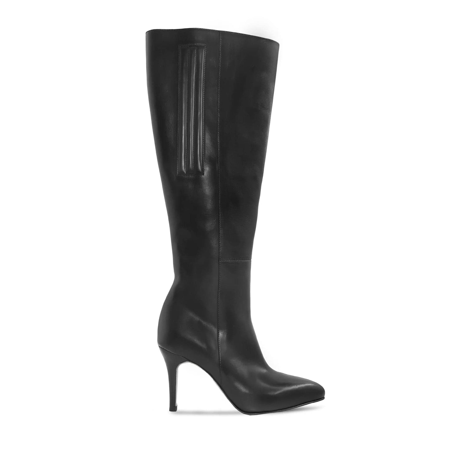 noirtide Handmade, Custom Leather Women Knee High Heel Boots