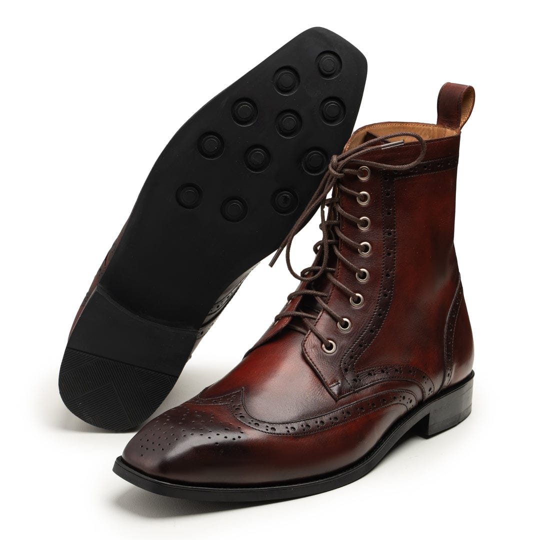 noirtide Handmade, Custom Men Leather Boots