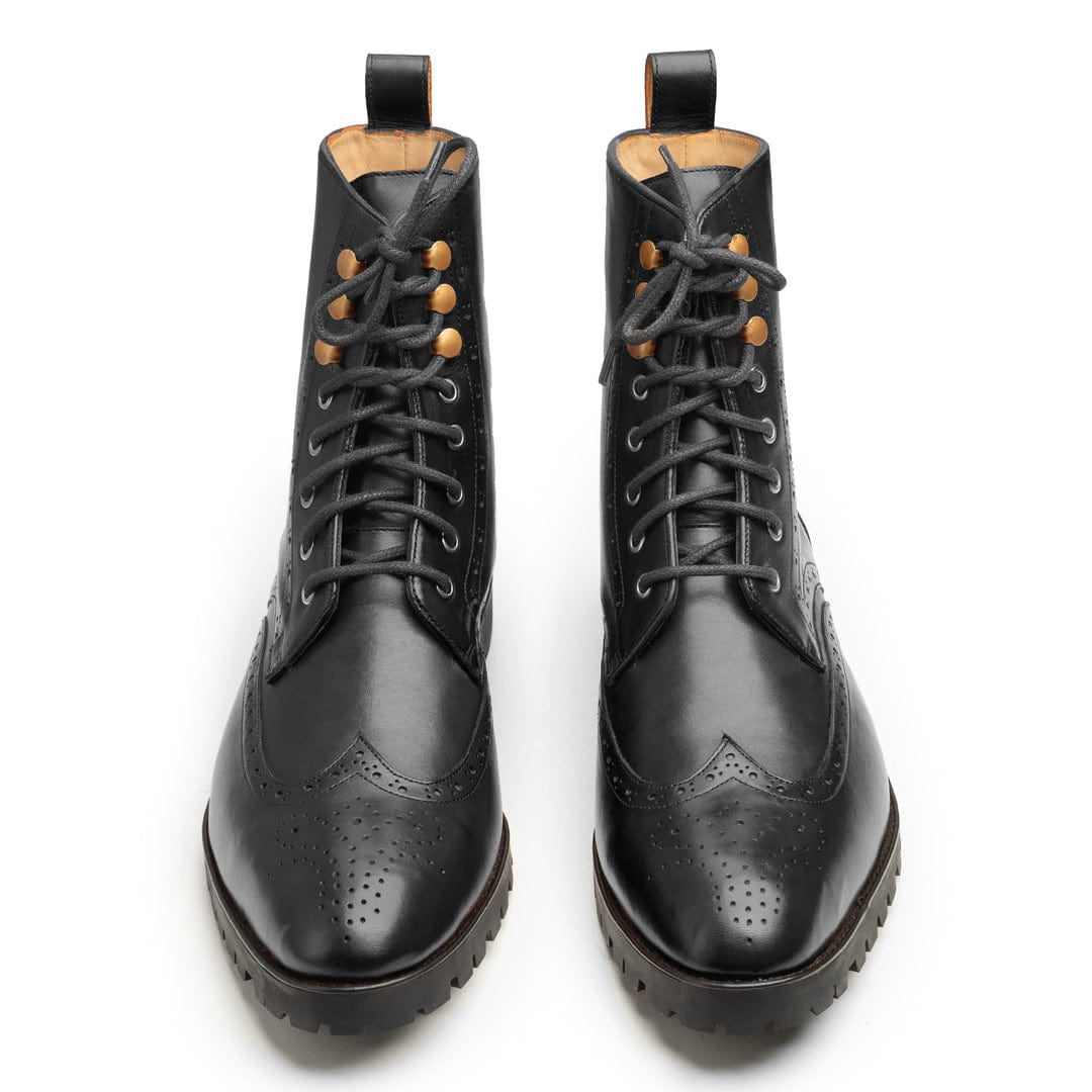 noirtide Handmade, Custom Men Leather Boots