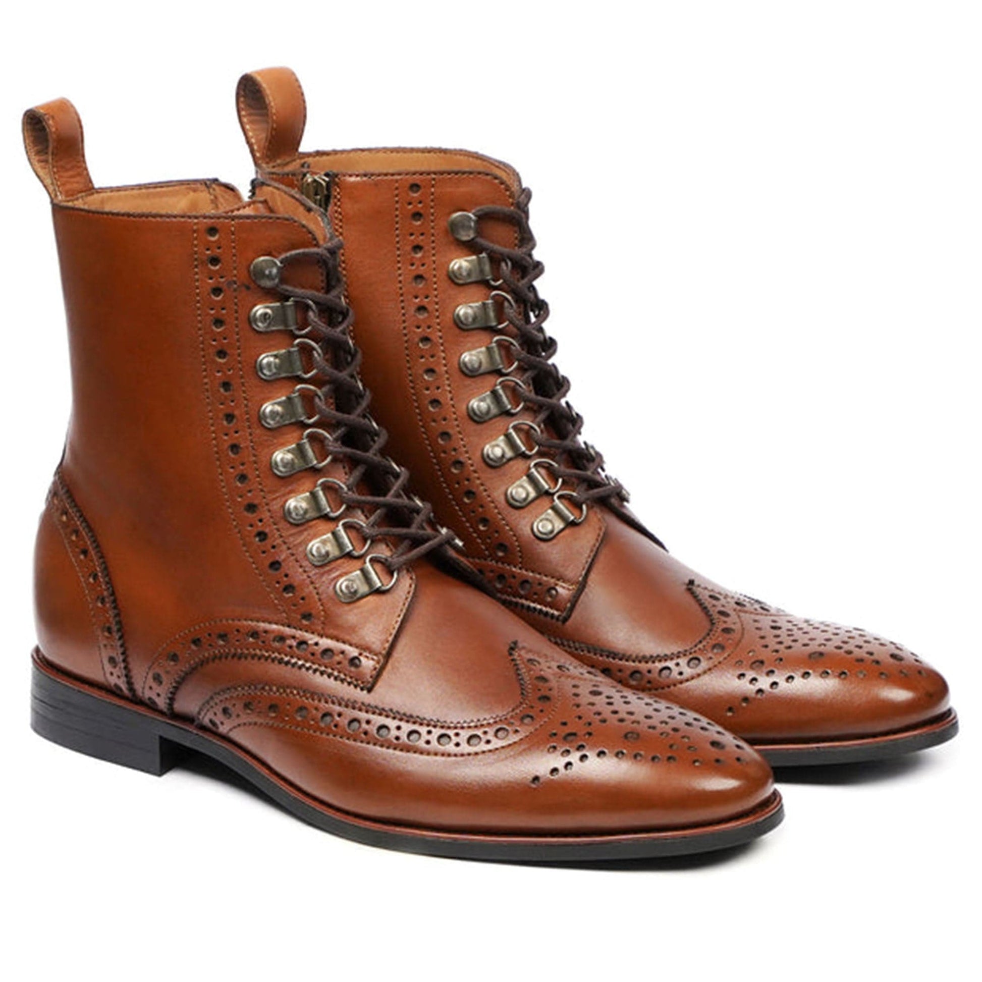 noirtide Handmade, Custom Men Leather Boots