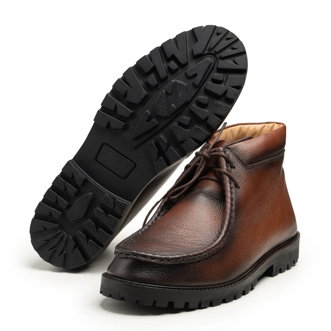 noirtide Handmade, Custom Men Leather Chukka Boots