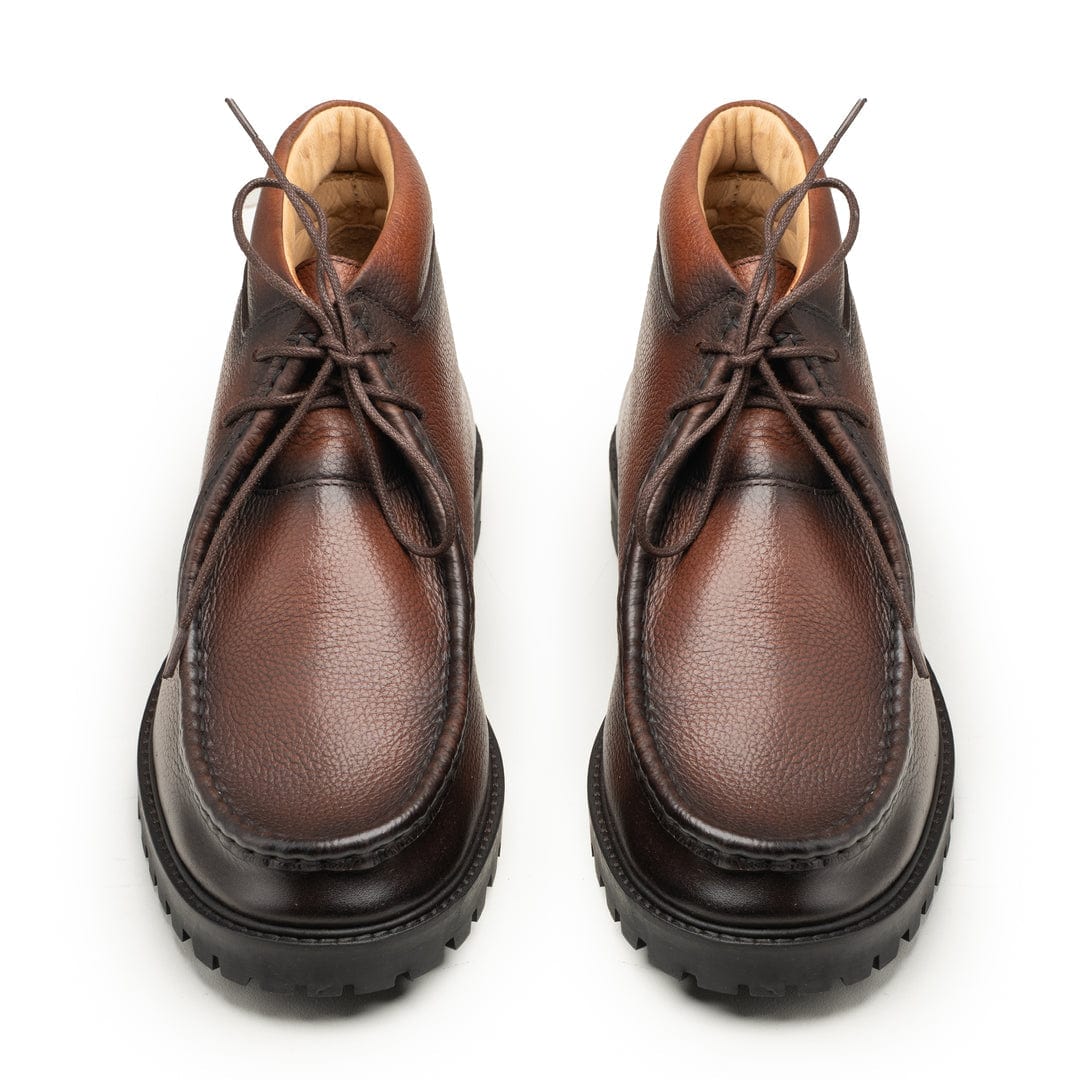 noirtide Handmade, Custom Men Leather Chukka Boots