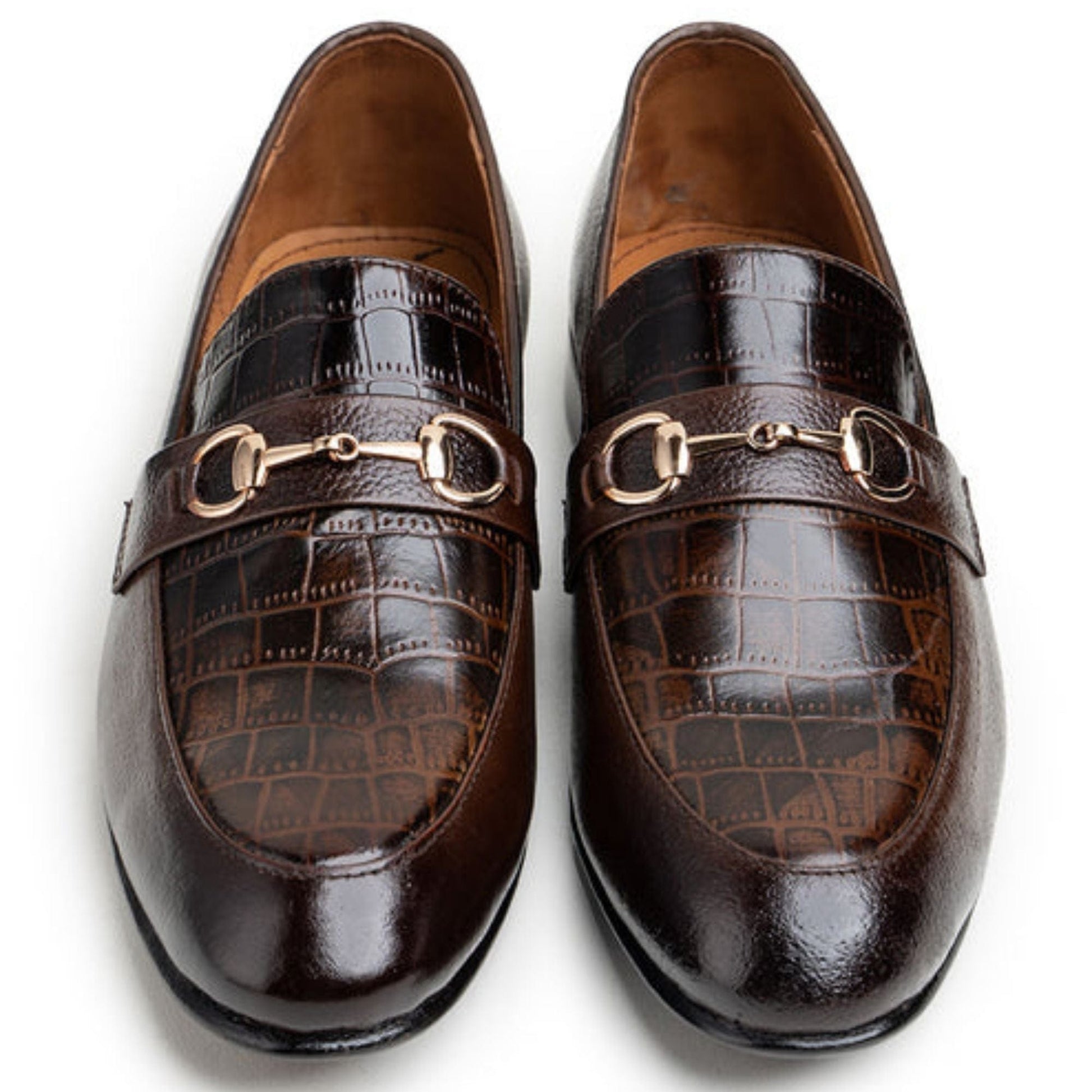 noirtide Handmade Custom Men's Buckled Loafer