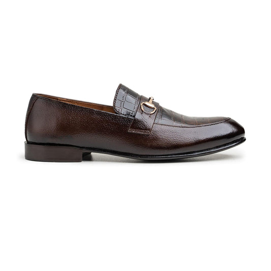 noirtide Handmade Custom Men's Buckled Loafer