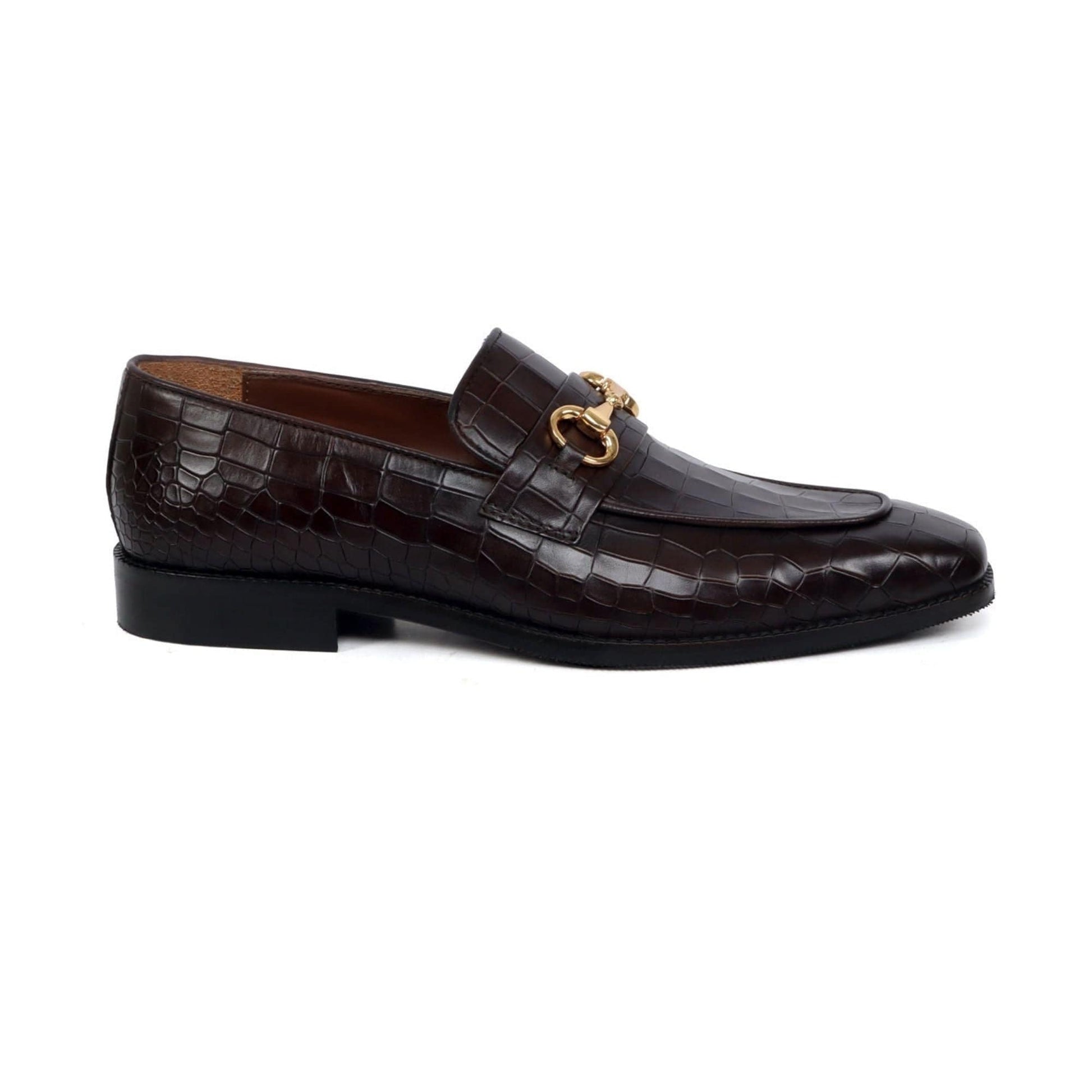 noirtide Handmade Custom Men's Buckled Loafer