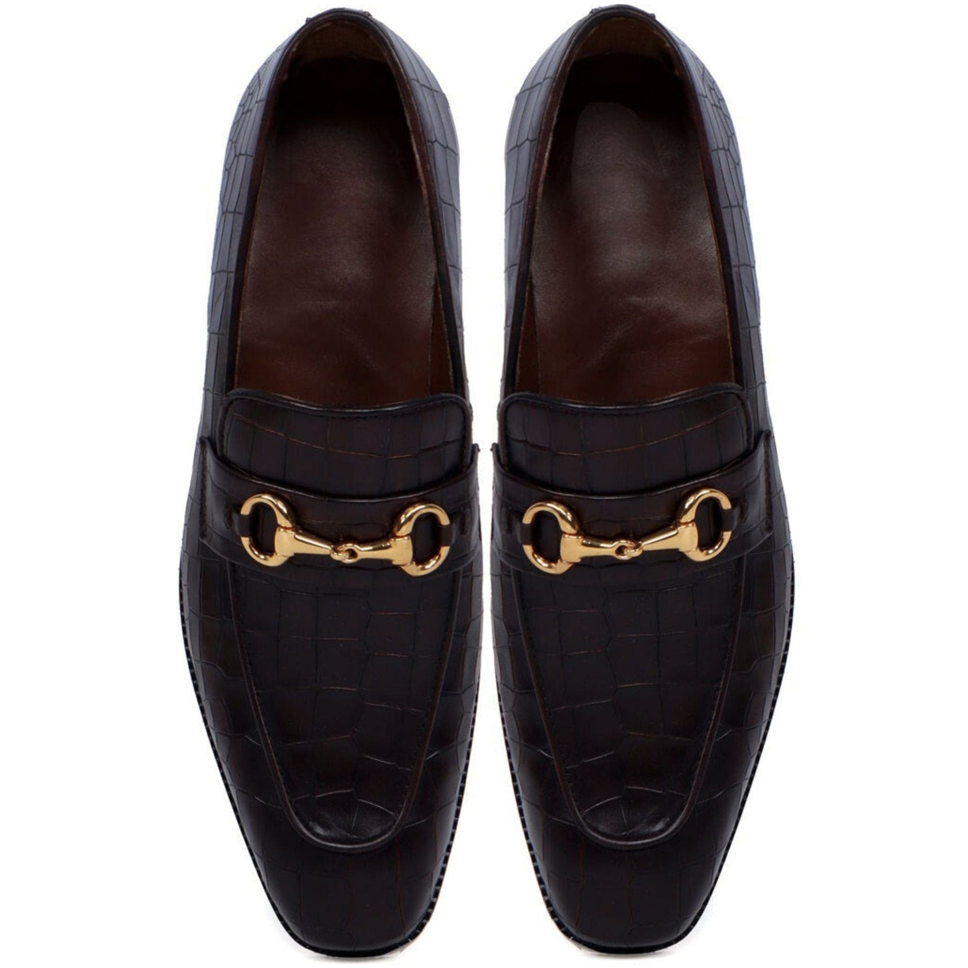 noirtide Handmade Custom Men's Buckled Loafer