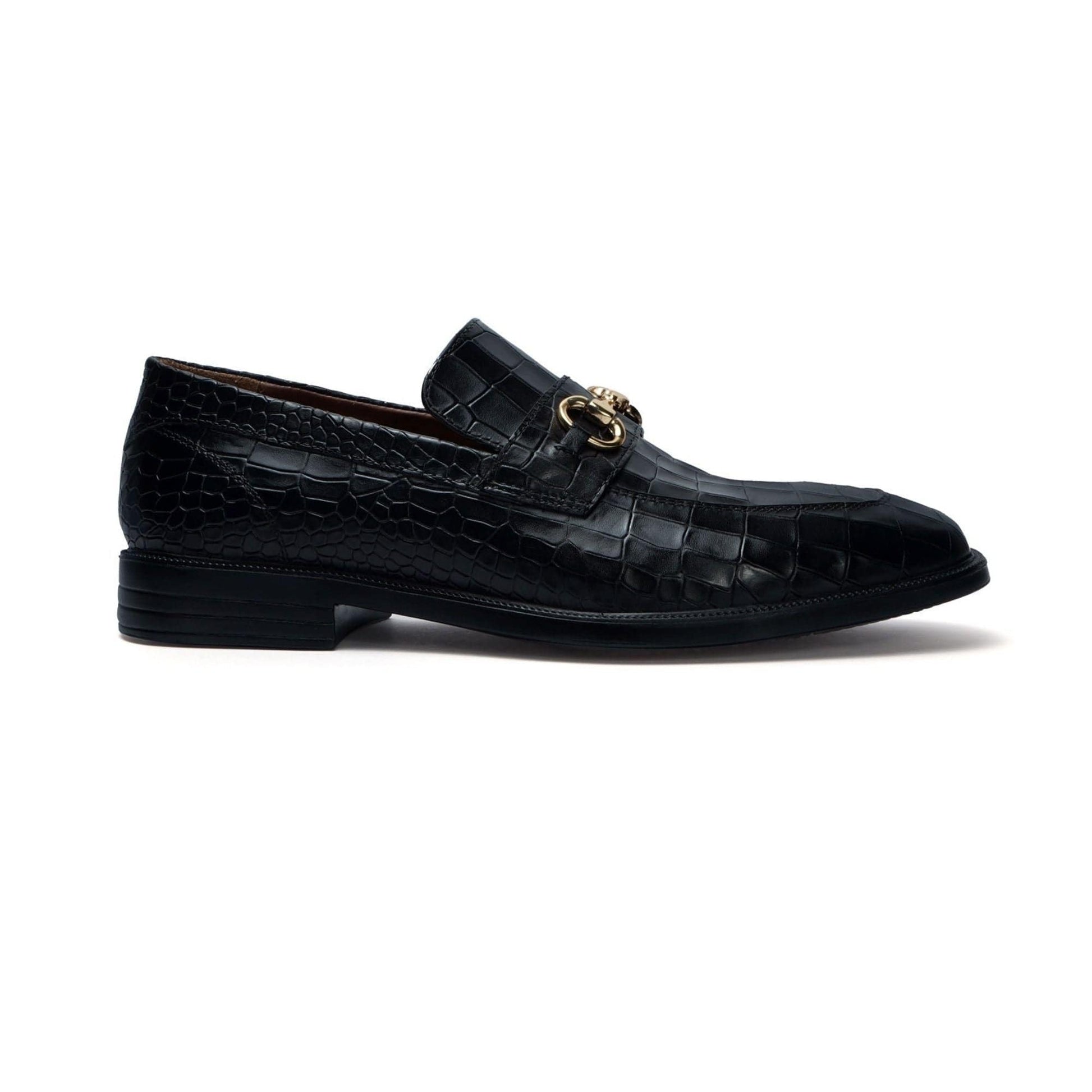 noirtide Handmade Custom Men's Buckled Loafer