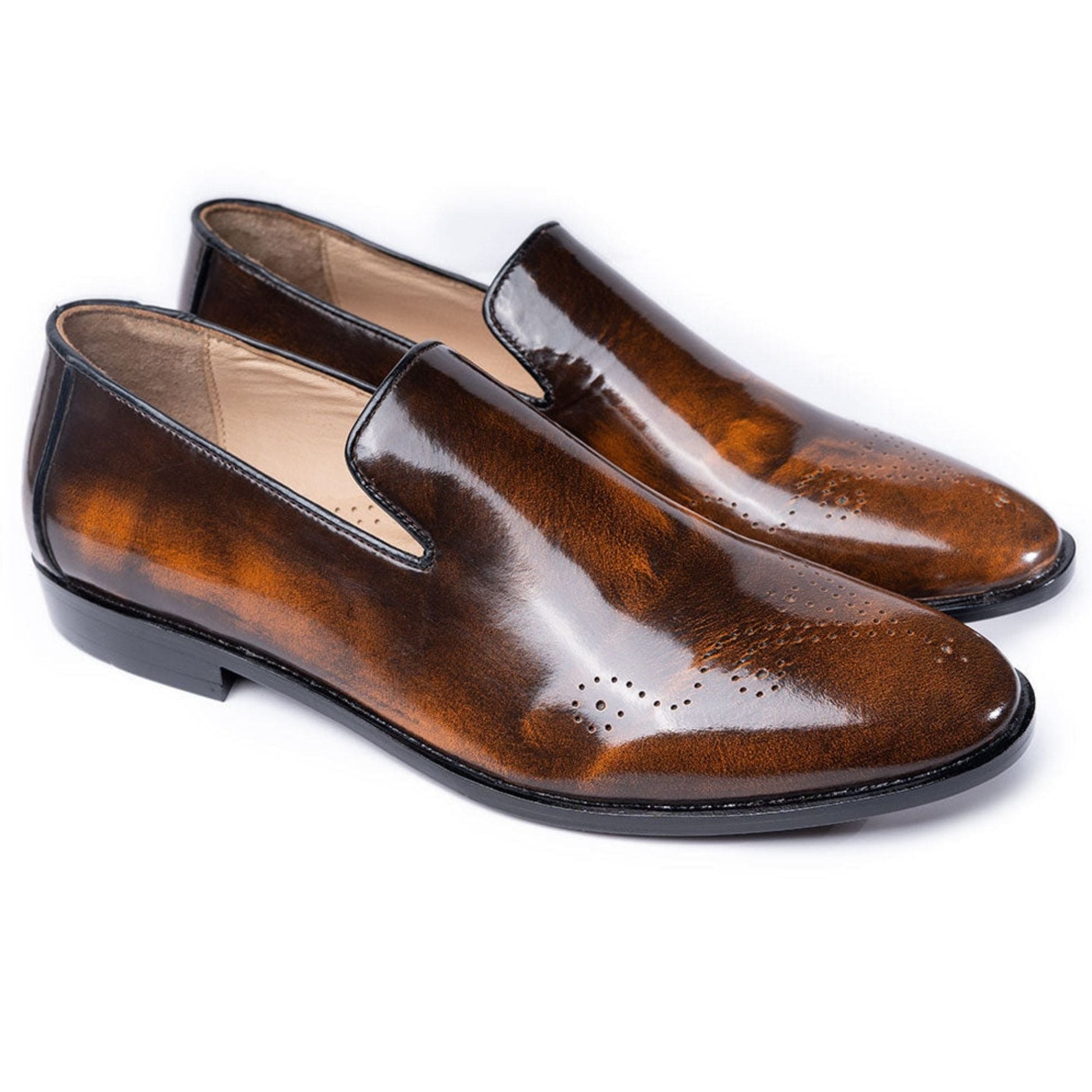 noirtide Handmade Custom Men's Loafers