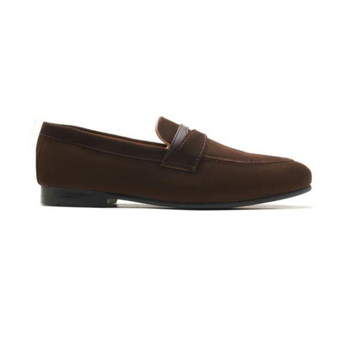 noirtide Handmade, Custom Men Suede Leather Loafer