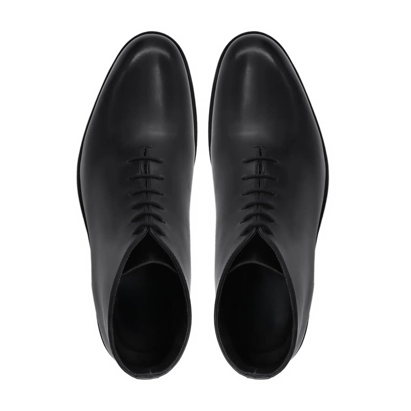 noirtide Handmade Customisable Black Calf Leather Men Chukka Boots