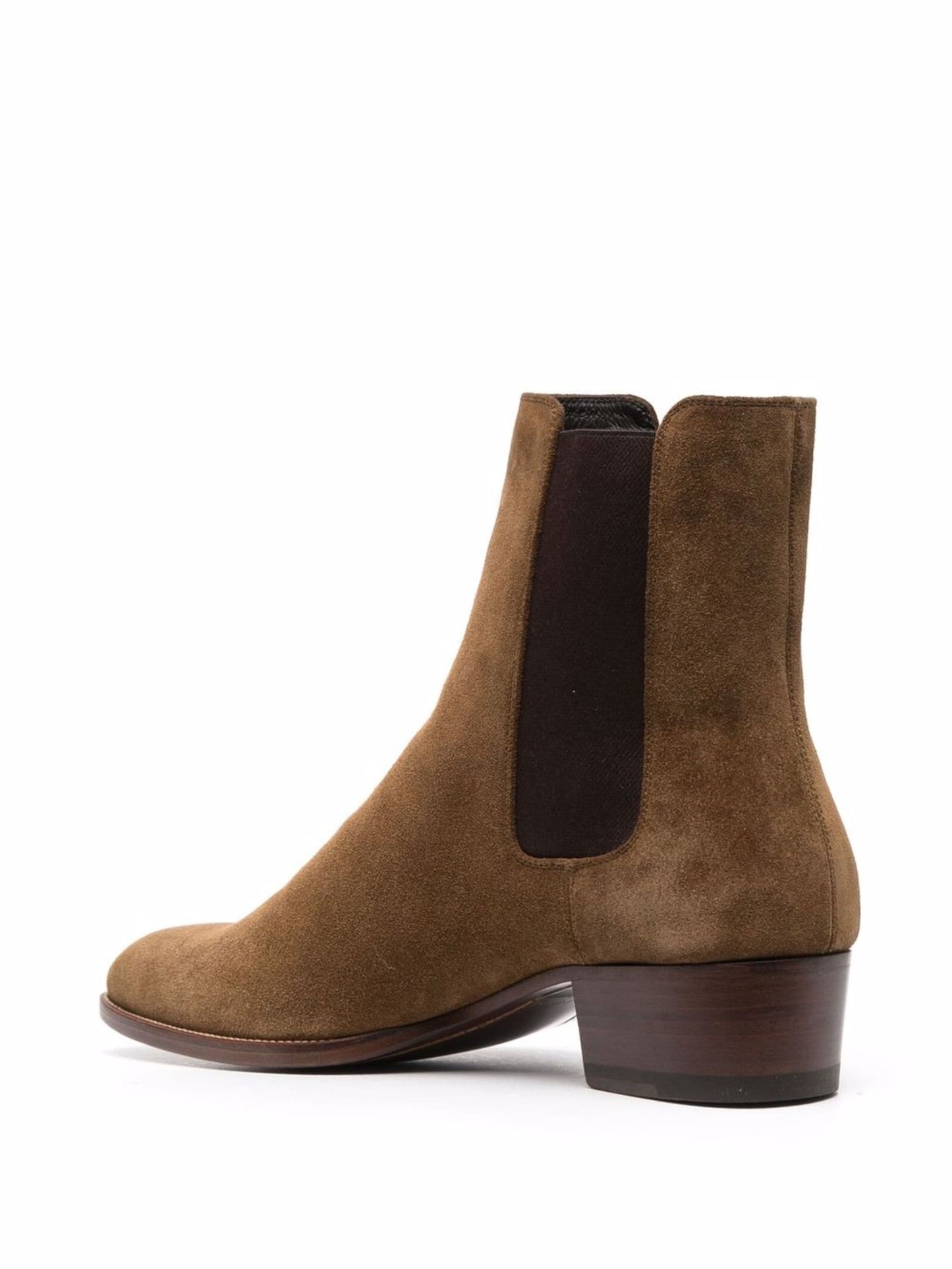 noirtide Handmade Customisable Brown Leather Chelsea Boots For Men