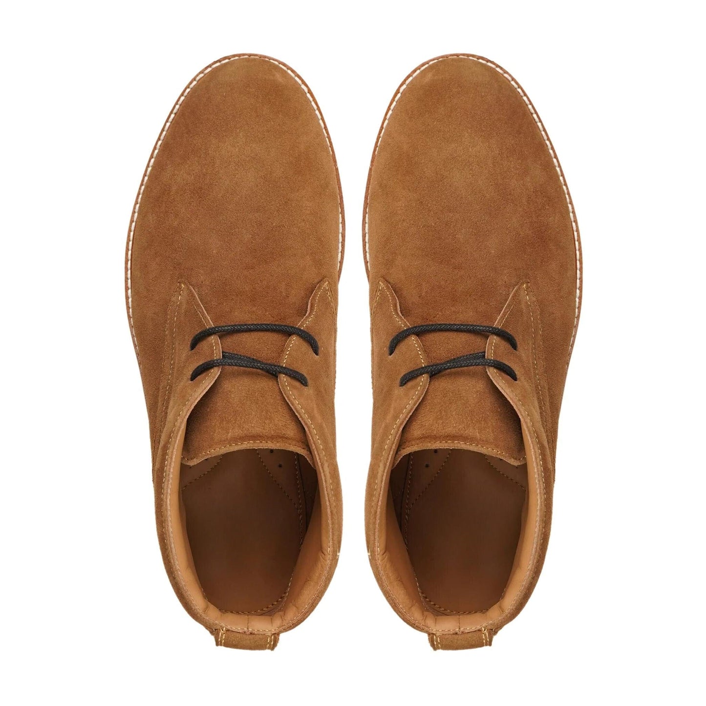 noirtide Handmade Customisable Camel KId Suede Men Chukka Boots