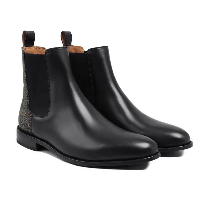 noirtide Handmade Customisable Men Leather Chelsea Boots