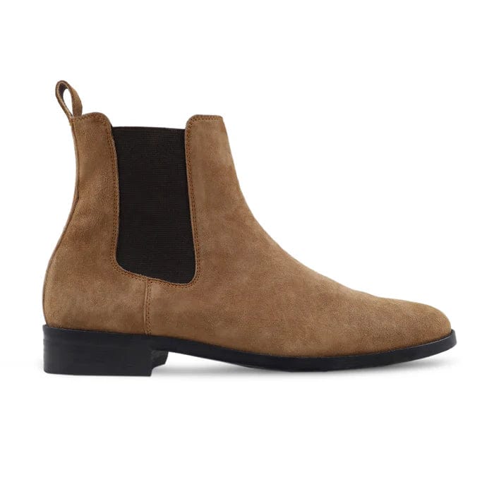 noirtide Handmade Customisable Men's Kid Suede Chelsea Boot